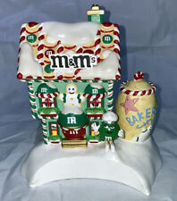 DEPARTMENT 56 M&M's Christmas Bakery Ceramic building- Not Complete picture