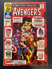 Avengers Annual #1 1967 Key 1st Team-Up Original & New Avengers | Comic 5.0 picture
