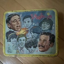 Vintage Laugh-In Metal Lunchbox, Sock-It-To-Me & Here Comes The Judge Graphics picture