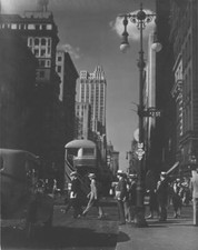 East 42nd Street and Fifth Avenue New York 1929 Historic Old Photo picture