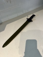 WWII US M1905 16” Bayonet Oneida Limited OL M1 Garand Springfield + Repro Scab picture