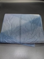 Japanese Hakata Weave Cotton Nagoya Obi in Gradient Blue, Made in Japan picture