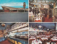 Alpine Village Inn Restaurant on the Strip Las Vegas Nevada GIANT Postcard 1960s picture