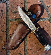 Camillus WW2 Vintage UAAF Survival Knife Vintage.  VERY GOOD/EXC  Arch Stamp picture