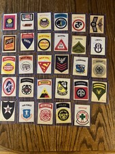 REAL CLOTH PATCHES   1971 FLEER picture