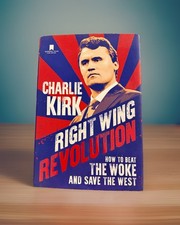 Charlie Kirk Signed Rare Auto 'Right Wing Revolution' Book Premiere Collectibles picture