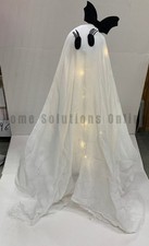 Pottery Barn Lit LED  Standing Halloween Indoor Ghost Bow Girl 36