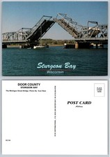 Continental Sturgeon Bay Wisconsin Bridge Postcard picture