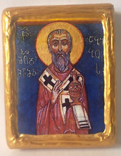 Saints Abibos Abibus Of Georgia Eastern Orthodox Wooden Art  Icon picture