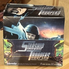 1997 Inkworks STARSHIP TROOPERS Trading Card Box 36 Packs Factory Sealed Mint picture
