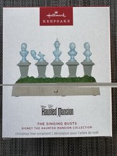 HALLMARK 2024 THE SINGING BUSTS  THE HAUNTED MANSION DISNEY ORNAMENT picture