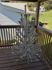 Vtg. 6 Ft. Aluminum Christmas Tree picture