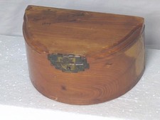 Loc-Wood Boat Dock Trinket Box Bagnell Dam Lake of the Ozarks MO Souvenir MCM picture