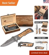 GiveGreatGift 25  Anniversary for Men Gifts, 25th Wedding brown black picture