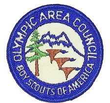 Olympic Area Council WA CP BSA Patch BLU Bdr (ZG421) picture