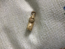 Vintage Billiken Good Luck Carved Figure Alaskan Inuit Eskimo 1” Charm Alaskan picture