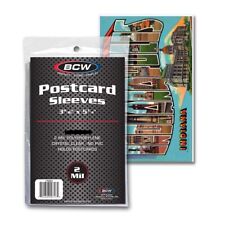 NEW 25 PK BCW Postcard /  Picture Poly Soft Sleeves Holders picture