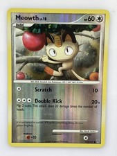 Meowth 114/147 Supreme Victors Reverse Holo Moderately Played (3) Nintendo 2009 picture