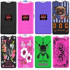 Self Defense Stun Gun with LED Flashlight & 10MV Max Power Rechargeable battery picture
