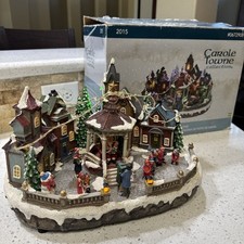 Carole Towne 2015 Christmas Village Santa Holiday Seasonal Works Music & Lights picture