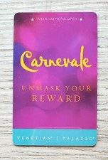 Las Vegas Venetian / Palazzo Carnevale Casino room Key picture