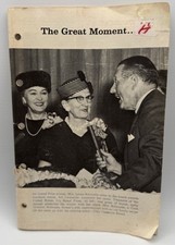 Vintage Pillsbury 12th Anniversary Bake-Off Art Linkletter Old Time Recipes 1960 picture