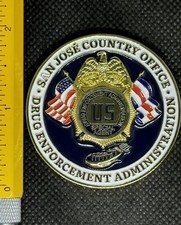 DEA Pura Vida Costa Rica San José Country Office Special Agent Challenge Coin picture