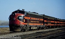 Train Phot  Chicago Great Western CGW Mill City Limited CNW Railroad 8.5x11 picture
