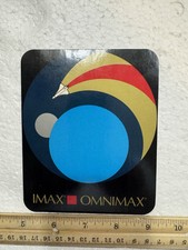 Vintage Space Shuttle Sticker - IMAX OMNIMAX picture