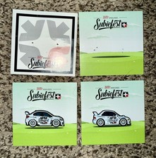 Leen Customs Subaru OG 2018 Subiefest VA and 2019 Subiefest GC. Enamel Car Pins. picture