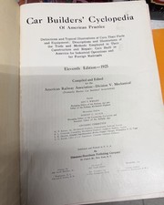 Car Builders Cyclopedia From 1925. 11th Edition picture