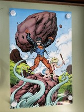 Vintage Superboy Poster 1994 22x34 Brand New Grummett Hazlewood McCraw NEW picture