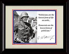 Unframed George S Patton Political Quote picture