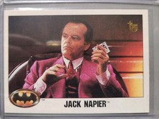 2013 Topps 75th Anniversary Buyback 1989 Batman #5 Jack Napier Joker Gold Stamp picture