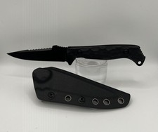 *NIB*TOOR KNIVES DARTER FIXED BLADE*BLACKED OUT*4.25