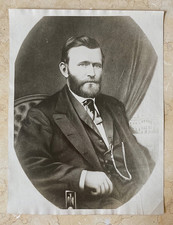 ORIGINAL CIVIL WAR UNION GENERAL GRANT AS PRESIDENT 1869 KEYSTONE PHOTO c1905 picture