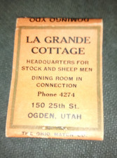 Ogden, Utah Matchbook La Grande Cottage picture