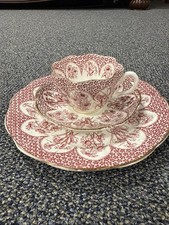 Antique Wileman Daises Pattern Tea Trio Set RN 206146 picture