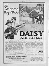 1917 Ad Daisy Mfg Plymouth MI Air Rifles $3.50 The American Boy of 1630 picture
