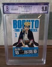 [BGS 9.8/9.8] WHITE Boruto -Two Blue Vortex- #1 vol 1 First Print 2024 w/ Obi picture