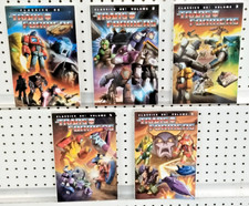 Transformers Classics UK Vol 1-5 IDW TPB Graphic Novel Bundle, OOP, Pre-owned picture