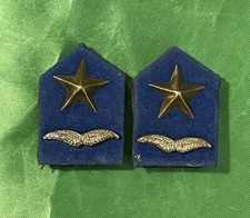 Iraq- Vintage Iraqi Airforce Warrant Officers Collar Rank Insignia. picture
