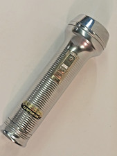 Vintage Ray-O-Vac Sportsman Chrome Heavy Duty Flashlight 1950’s USA - Functional picture