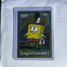 Topps 2025 Topps Chrome SpongeBob SquarePants True Gold#25 Serial Numbered 16/50 picture