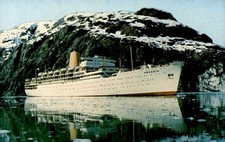 S.S. Arcadia Cruise to Glacier Bay, Alaska Postcard picture