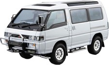 Aoshima Bunka Kyozai 1/24 The Model Car Series No.27 Mitsubishi P35W Delica NEW picture