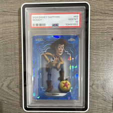2024 Disney Sapphire Woody #63 PSA 10 picture