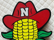 Nebraska CORNhusker 9-inch Light Box LED Sign 3D Printed Wall Decor Man Cave picture