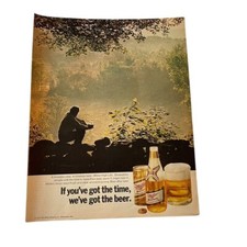 1971 Miller High Life  Beer Ad Full Page Print u Vintage Original Advertisement picture