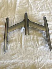 Vintage 1955 -Style Vehicle Hood Ornament/Emblem w/ Mounting Studs ~12 in picture